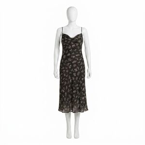 NEW ASTR kimbra dress in black/ivory multi